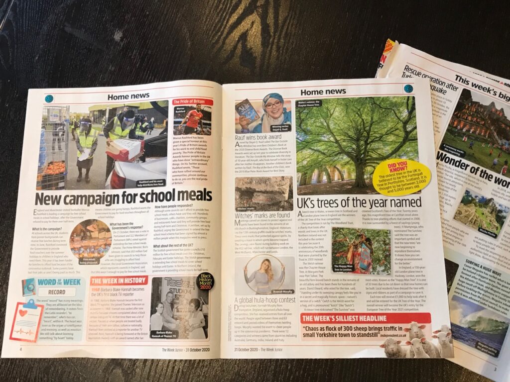 Cover of The Week Junior Mental Health issue